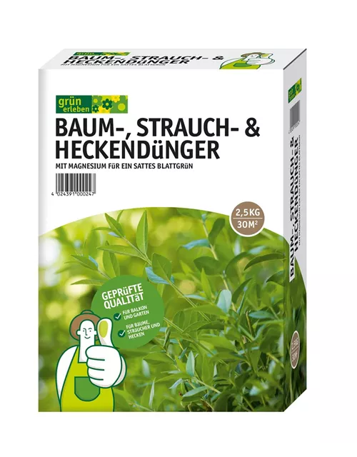 Baum-, Strauch- & Heckendünger