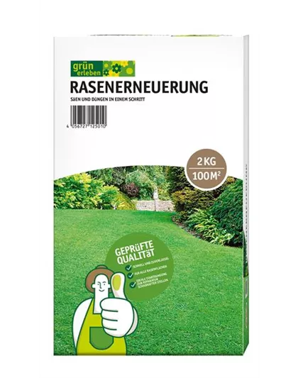 Rasenerneuerung 2 in 1